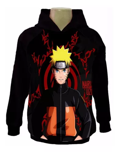 Blusa De Moletom Akatsuki Nuvem Narutoo Anime Desenho Casaco