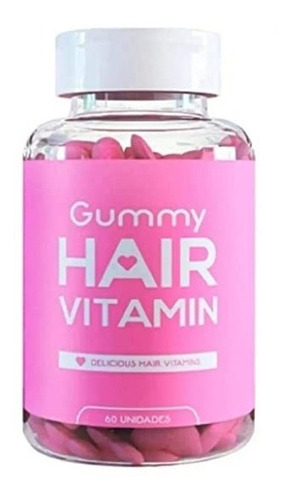 Imagem 1 de 7 de Gummmy Hair Vitamin Original - 1 Pote C/ 60 Gomas