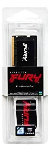 Memoria Ram Kingston Fury Impact 16gb Ddr5 4800mhz Black