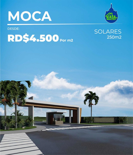Solares En Moca. Rd$4,500 X Metro