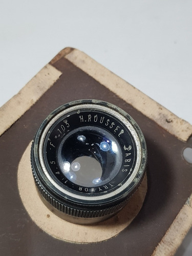 Imagen 4 de 6 de Antiguo Lente H Roussel Paris Trylor F4,5 105mm Mag 58539