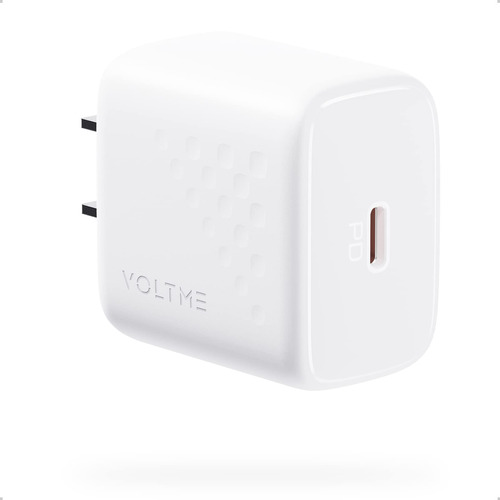 Voltme Cargador Usb C De 20 W, Bloque De Cargador Rpido Pd U