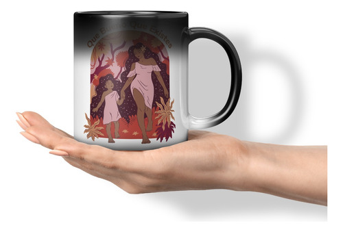 Taza Magica Cambia Color Mama Que Bueno Que Existes 11 Onzas