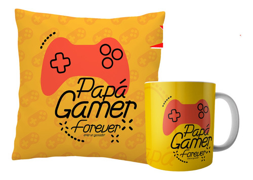 Plantillas Sublimar Tazas Y Almohadones Gamer Dia Del Padre