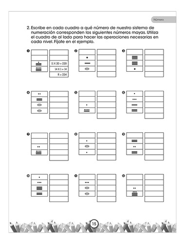 Libro Ejercicios Y Problemas Matematicos Sexto Primaria