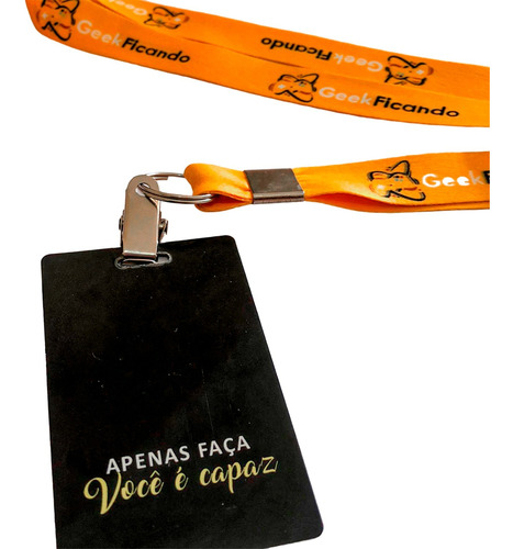 16 Crachás Personalizados Em Pvc Plastificado