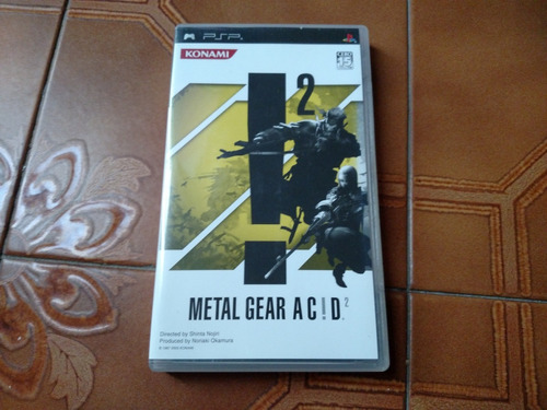 Metal Gear Solid Acid 2 Orig Japones Para Psp Kuy