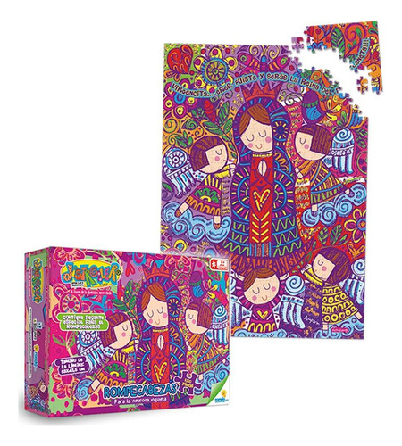 Puzzle Virgencita 1000 Piezas Ronda Super Oferta