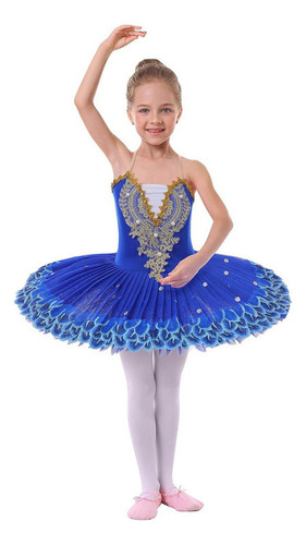 A Maillot De Ballet For Niñas Con Plato, Tutú Profesional