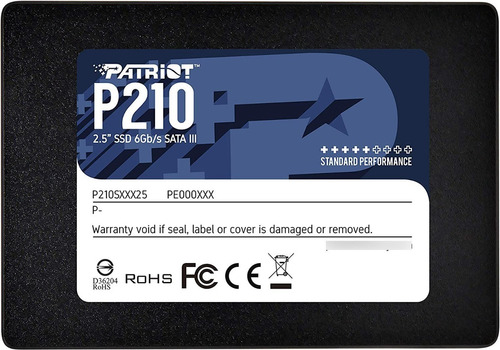 Disco Sólido Interno Ssd Patriot 512gb P210 Sata Iii 2.5 