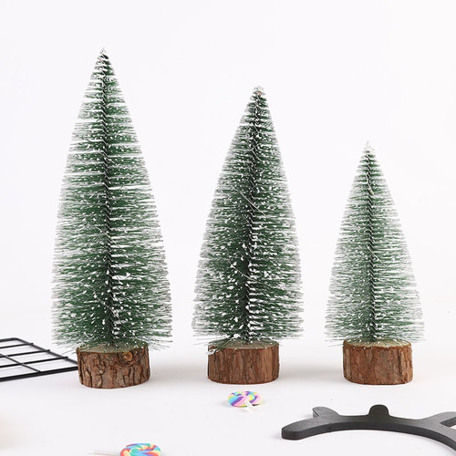 Imagen 1 de 7 de Puesta De La Mesa Mini Luces Led Del Árbol De Navidad