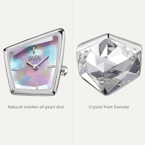 Saga Relojes De Moda Para Mujer Reloj De Pulsera De Cristal