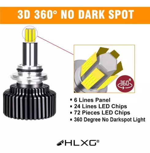 Kit de Bombillas LED H7 con lupa // A80-H7 – Mautolite