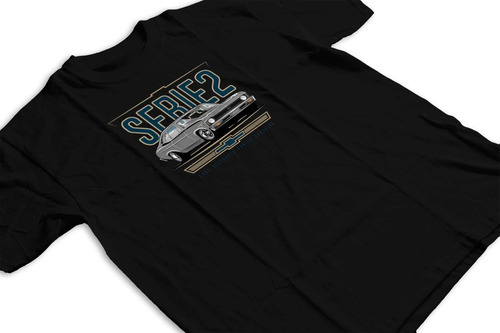 Remera Chevrolet Coupe Chevy Serie 2 Gris Retro N