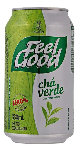 Chá Verde Feel Good 330ml (12 Latas)