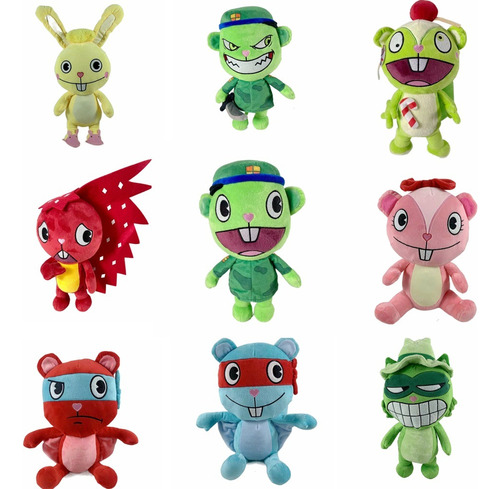 Muñeca De Peluche Happy Tree Friends Soldier Flippy Happy Do