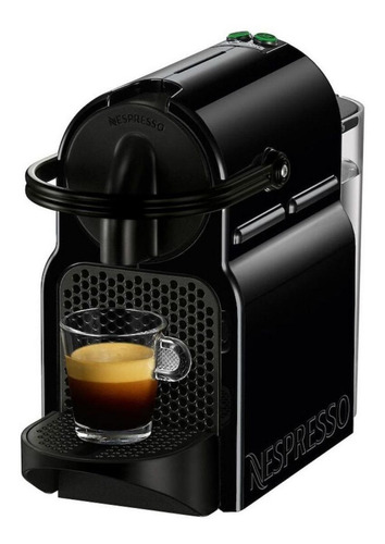 Nespresso Inissia Preta, Cafeteira 110v D40 Cor Preto