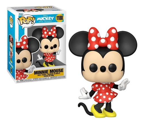 Funko Pop Disney Mickey And Friends Minnie Mouse 1188