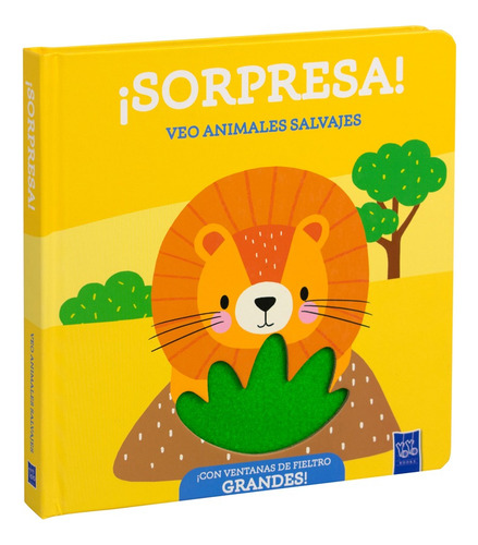 ¡ Sorpresa ! Veo Animales Salvajes. Libro Infantil.