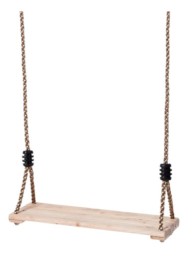 Genérico Gamex Garden Birch Wood Tree Swing Seat, Set Para N