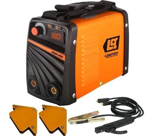 Soldadora Inverter Iron-250 + Escuadra De Regalo Lusqtoff