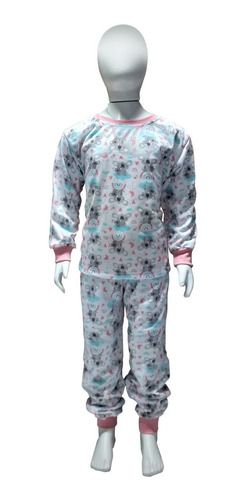 Imagem 5 de 8 de Combo Com 2 Pijamas Infantil Tamanhos 2/3/4/6 Malha Menina