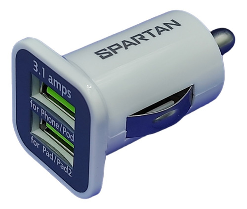 Cargador Para Carro Plugin Spartan P11 (2063)