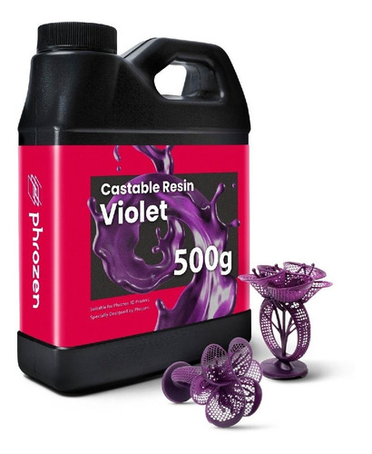 Resina Phrozen Para Impresora 3d Castable Wax 500 Ml