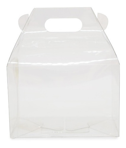 100 Caja Boxlunch Chica Transparente (acetato)