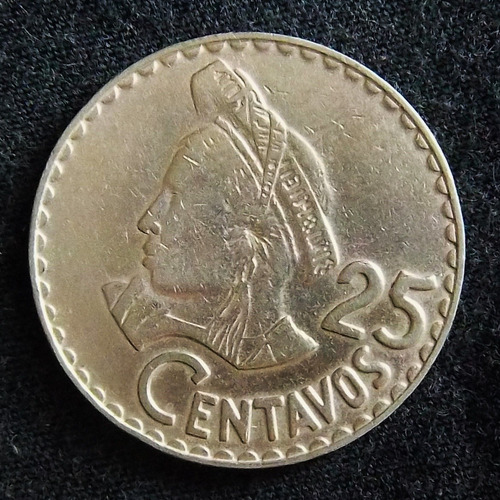 Guatemala 25 Centavos 1971 Excelente Km 272