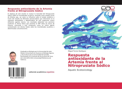 Libro: Respuesta Antioxidante De La Artemia Frente Al Nitrop