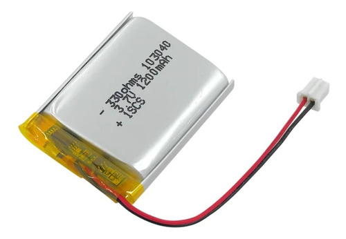 Imagen 5 de 5 de 5 Pieza Pila Lipo 1200ma 3.7v Alta Calidad Garantía