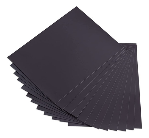 12 Uds Hoja Magnética De Goma Imán Flexible De 7 Pulgadas
