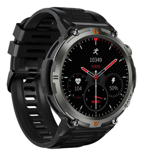 1 Reloj Inteligente For Hombre Con Linterna, Reloj Militar