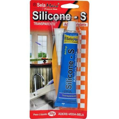 Silicone Acético Para Fixar Anti Pombos 50 G