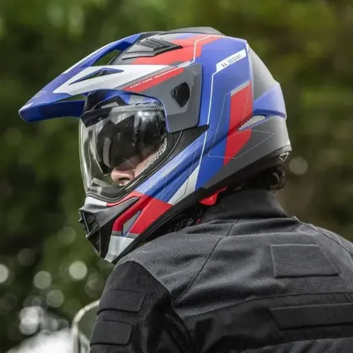 Capacete X11 Crossover Adventure Big Trail Para Moto