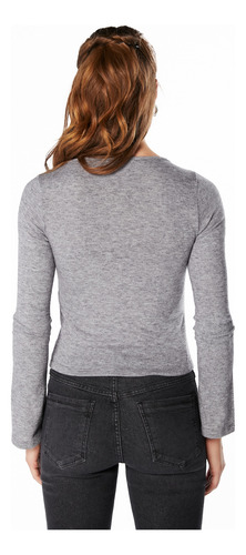 Polera Kaio Regular Amarra Escote