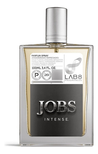 Perfume Lab 8 Jobs Intense 100ml (masculino) Oficial