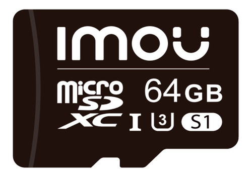 Memoria Microsd De 64 Gb Alta Velocidad Imou Clase 10