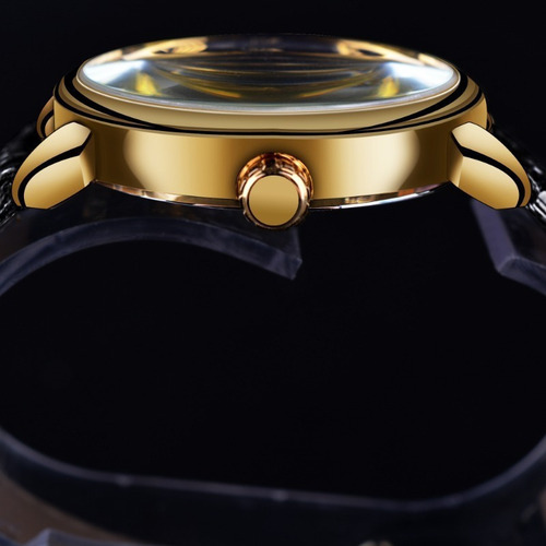 Reloj Forsining Fashion Mechanical Skeleton Para Hombre