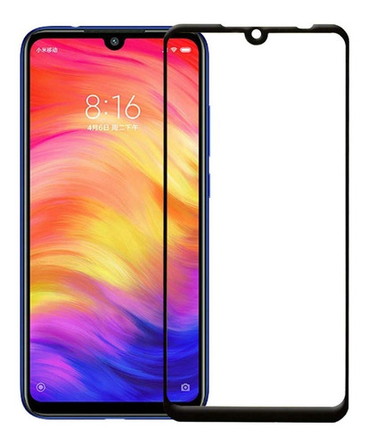 Vidrio Templado Full Cover 5d Compatible Con Xiaomi Redmi 7