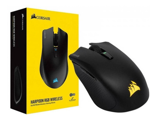 Imagen 5 de 7 de Mouse gamer de juego inalámbrico recargable Corsair Harpoon Wireless negro