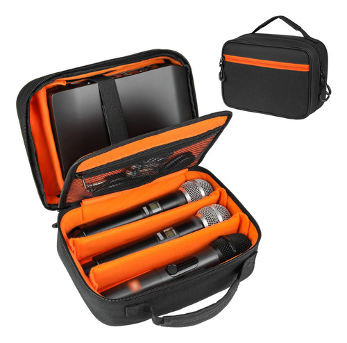 Funda Para Micrófono Inalámbrico Mrinca Con 3 Ranuras De Has