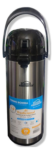 Termo Bomba 1.9 Litros Home Elements