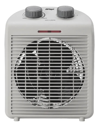 WAP Air Heat FW009371 Aquecedor Elétrico Portátil 3 em 1 220V Potência 2000W Triplo Sistema Segurança