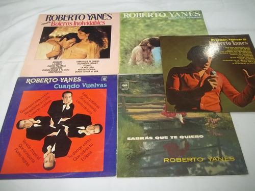 Lp Vinil - Roberto Yanes 5 Discos