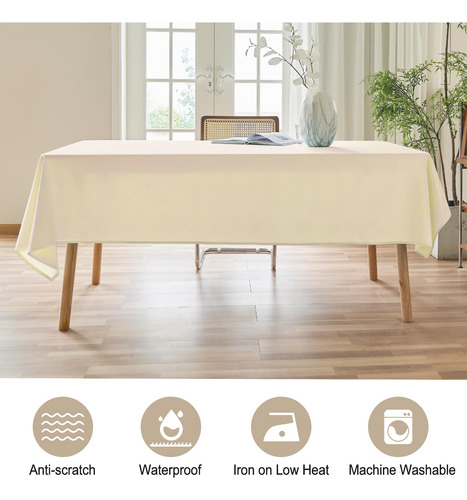 Mantel Ausspvoct De Lino Texturizado, 152 X 264 Cm, Resisten