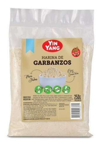 Harina De Garbanzos Yin Yang Sin Tacc 250g