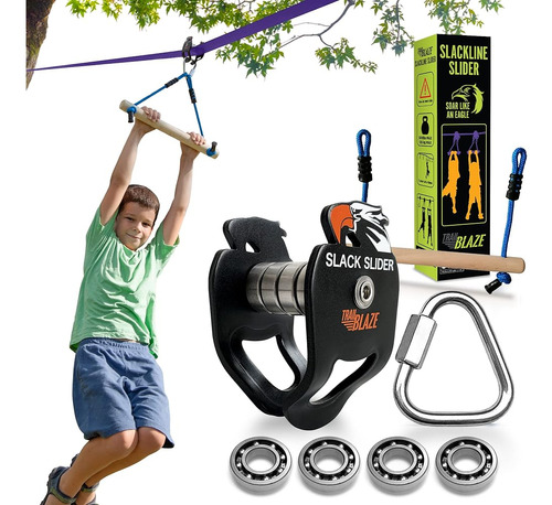 Trailblaze Kit De Poleas Zipline Para Slacklines - Kit De Ti