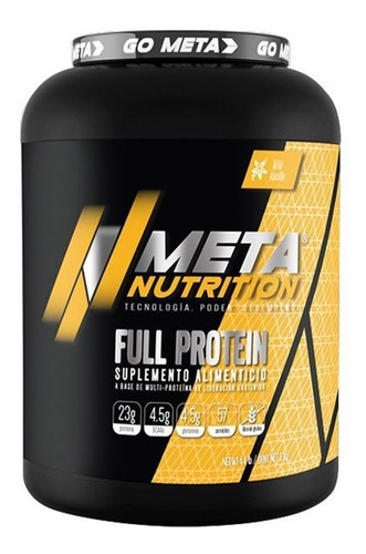 Proteina Meta Nutrition Full Protein 4.4 Lbs Sabor Cookies and cream